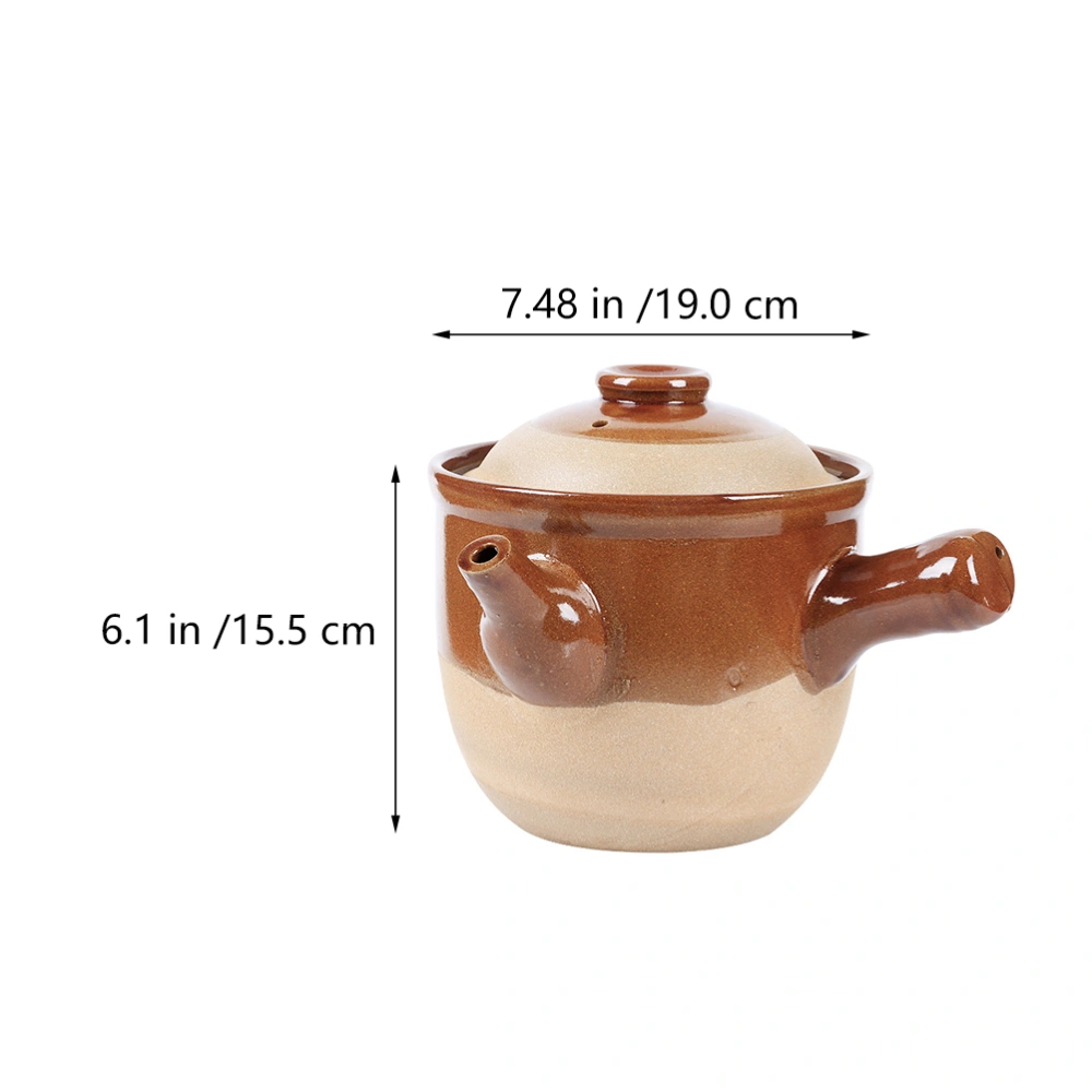 1pc Traditional Casserole Skillet Boiling Medicine Kettle Pharmacies Supply