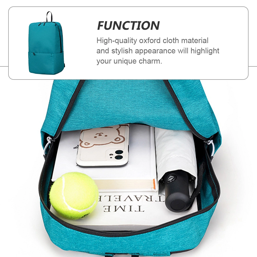 1pc Oxford Cloth Backpack Fashion Shoulder Bag Outdoor Travelling Storage Bag