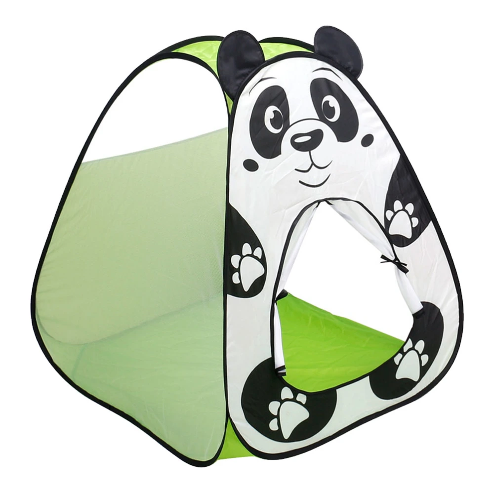 Children's Play House Tent Boys Girls Game Tent Creative Kids Folding Tent for Home Indoor (Panda Pattern)