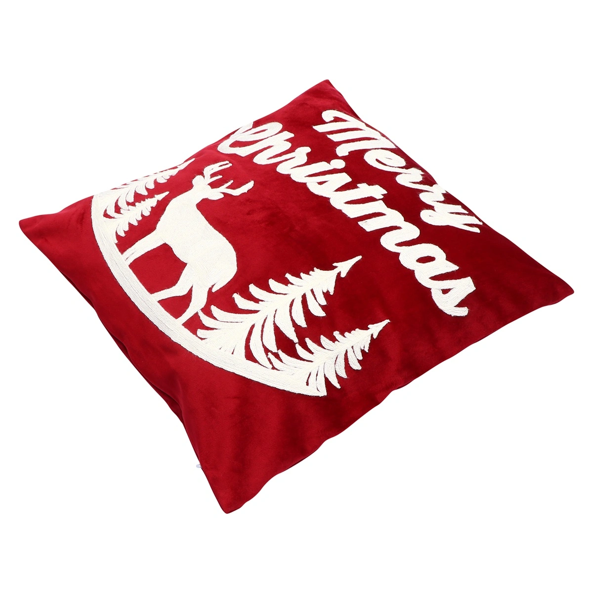 Christmas Elk Decorative Pillow Case Home Cotton Pillow Case Cushion Cover