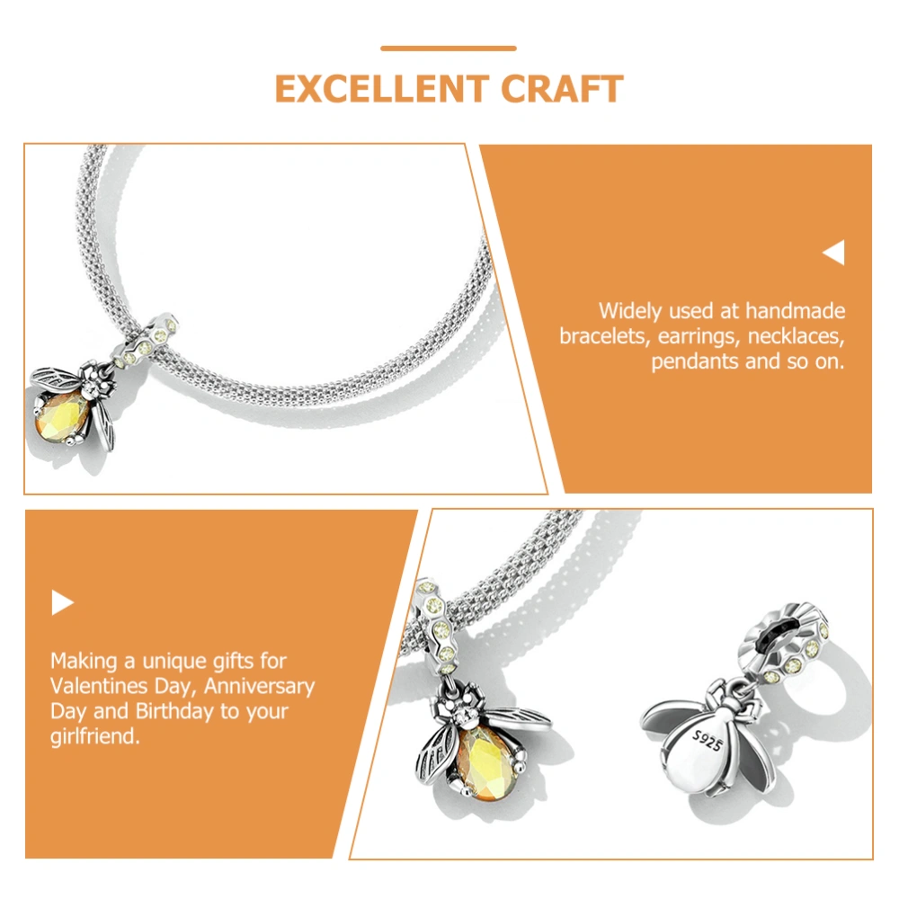 Honeybee Craft Charms Jewelry Bracelet Making Pendants DIY Bee Charms Supplies