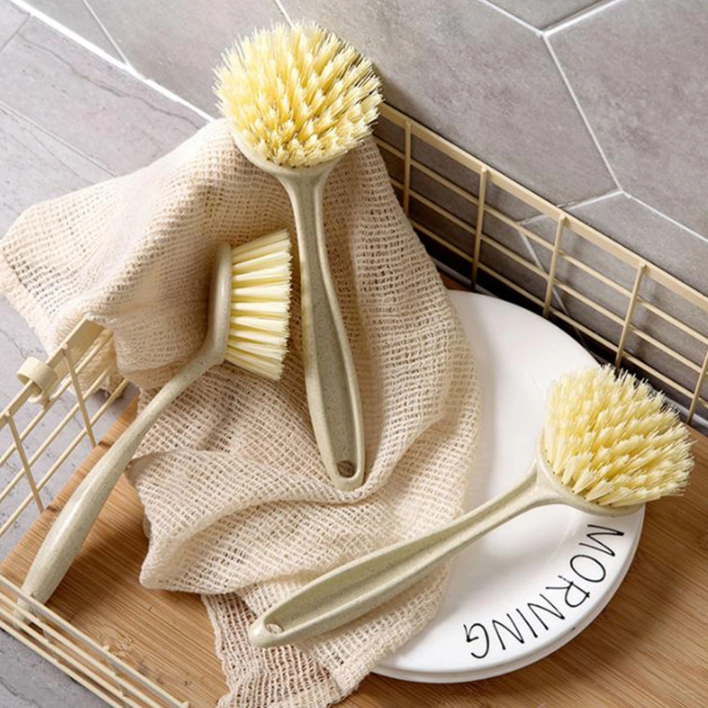 Kitchen Cleaning Brush Long Handle Multifunction Pot Pan Dish Washing Brush Cleaning Tool (Picture 1)