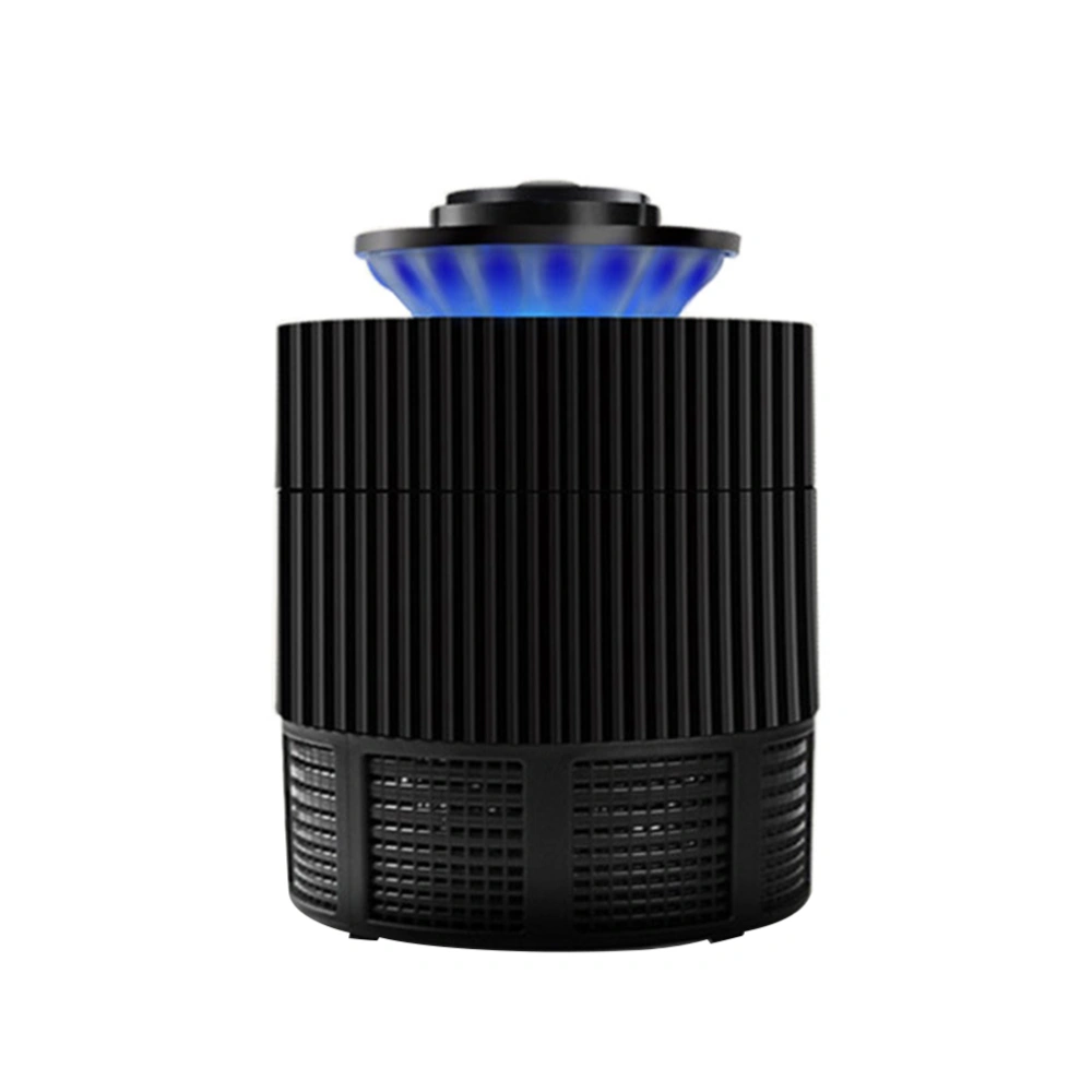 USB LED UV Mosquito Lamp Photocatalyst Mosquito Killer Lamp Mute Non-radiation Mosquito Zapper Fly Insect Bug Killer Catcher (Black)