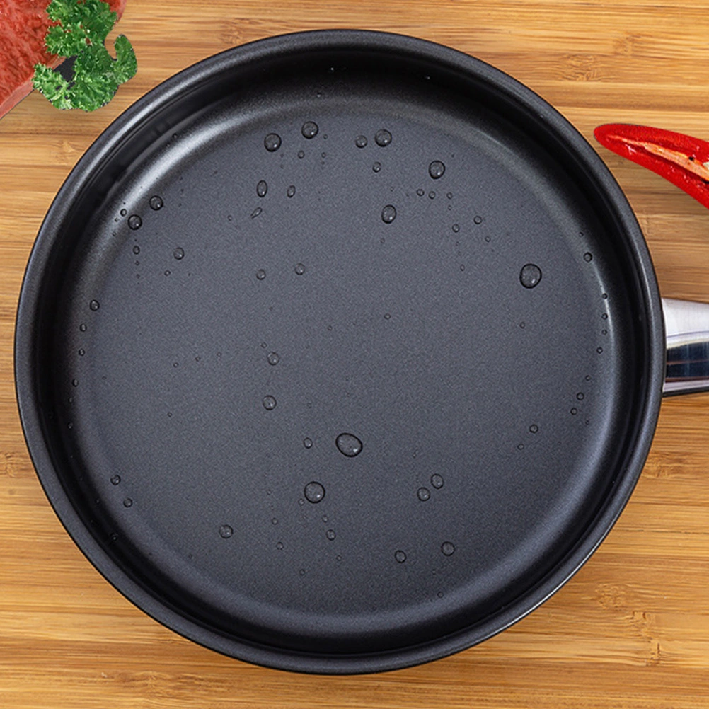 1pc Mini Omelette Pan Small Flat Bottom Non-stick Induction Gas Cooker Universal