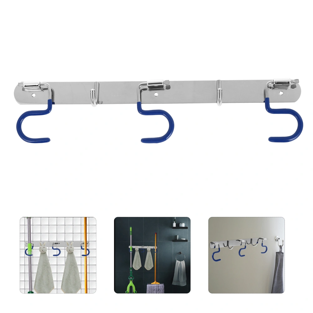 Mop S-type Hook Holder S-type Mop Storage Hook Wall-mounted S-type Mop Hook