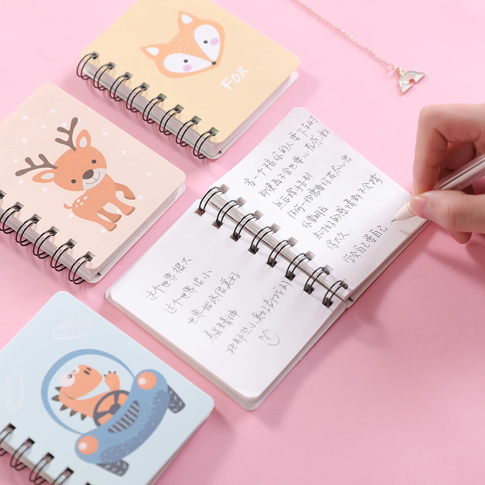 6pcs Mini Memo Pads Pocket Planner Convenient Planner Notepads Multi-function Notepad Random Style