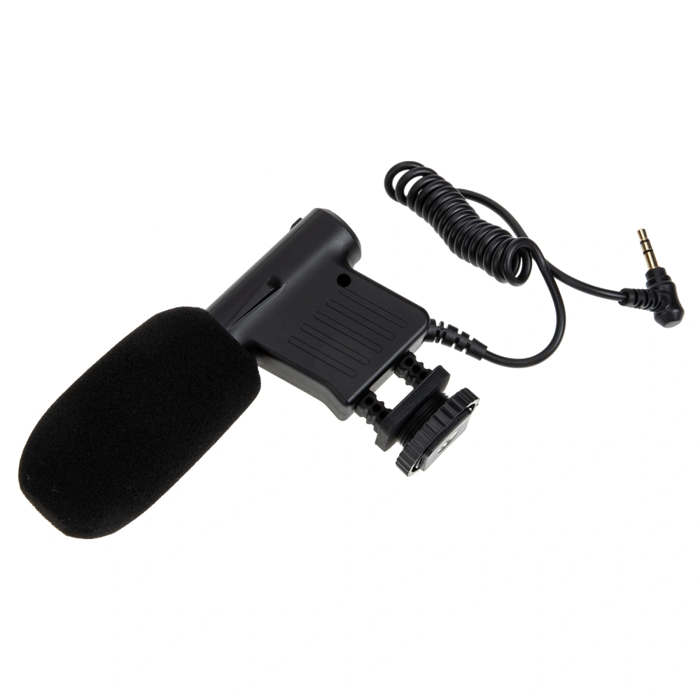 1 Set Camera Microphone Professional Recording Mic DSLR Camera Accessory