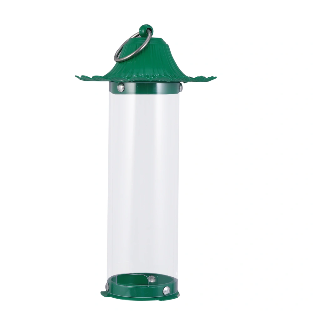 Bird Feeder Rainproof Waterproof Plastic Hanging Bird Feeder For Outside