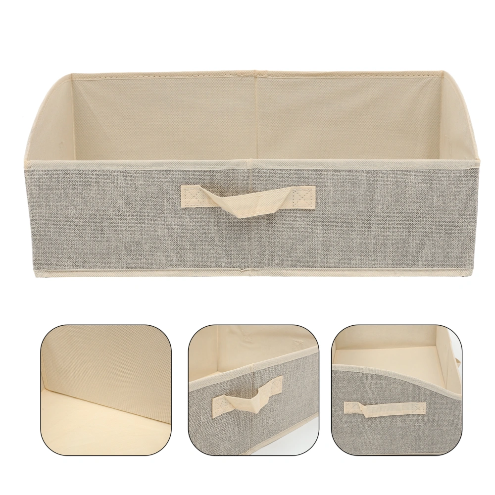 Trapezoidal Storage Box Folding Clothes Storage Box Towel Sundries Storage Holder