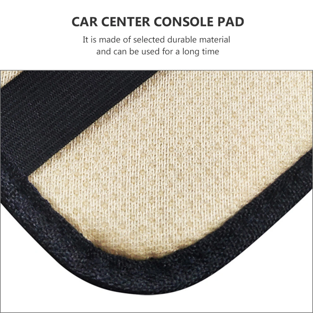 2 Pcs Car Armrest Covers Anti-skid Vehicle Center Console Pads Car Console Pads