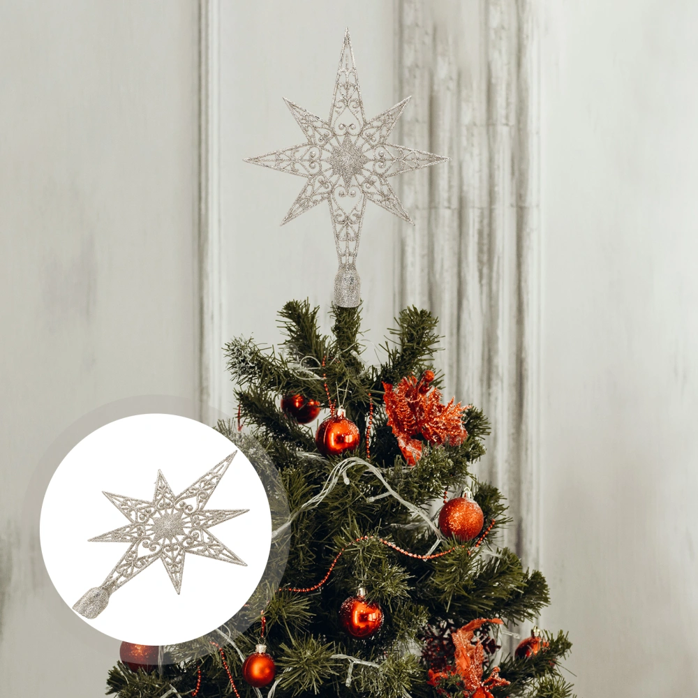 Christmas Tree Star  Topper Christmas Party Decoration Ornament for Home Shop