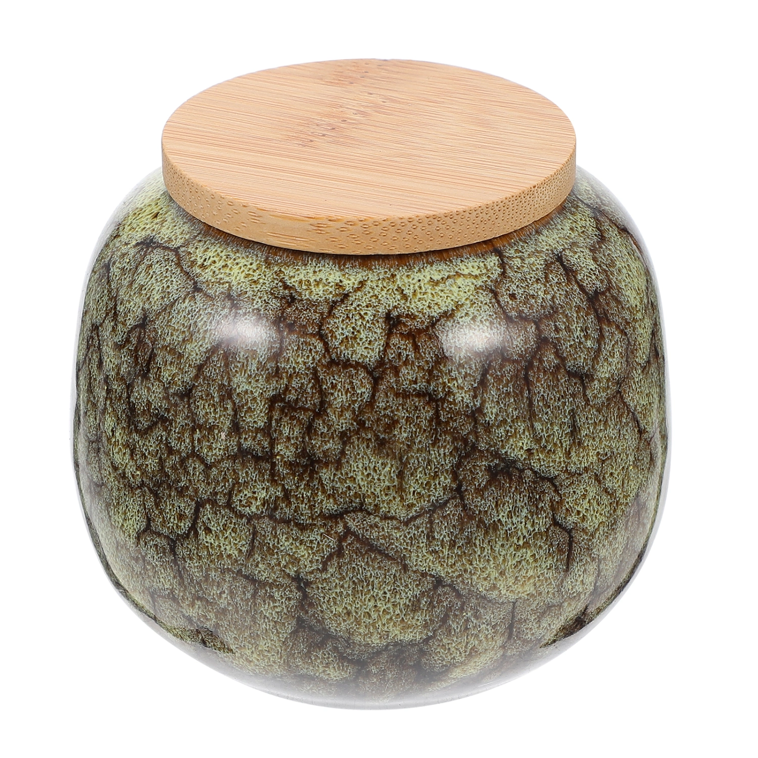 Ceramic Tea Jar Household Tea Storage Tank Sealed Tea Leaves Organizing Jar