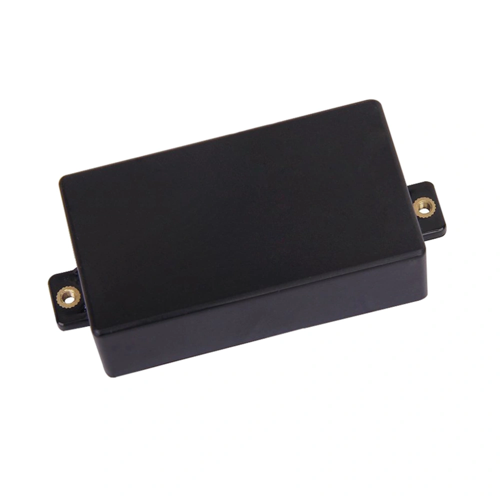 Plastic Sealed Humbucker Pickup Case Cover (Black)