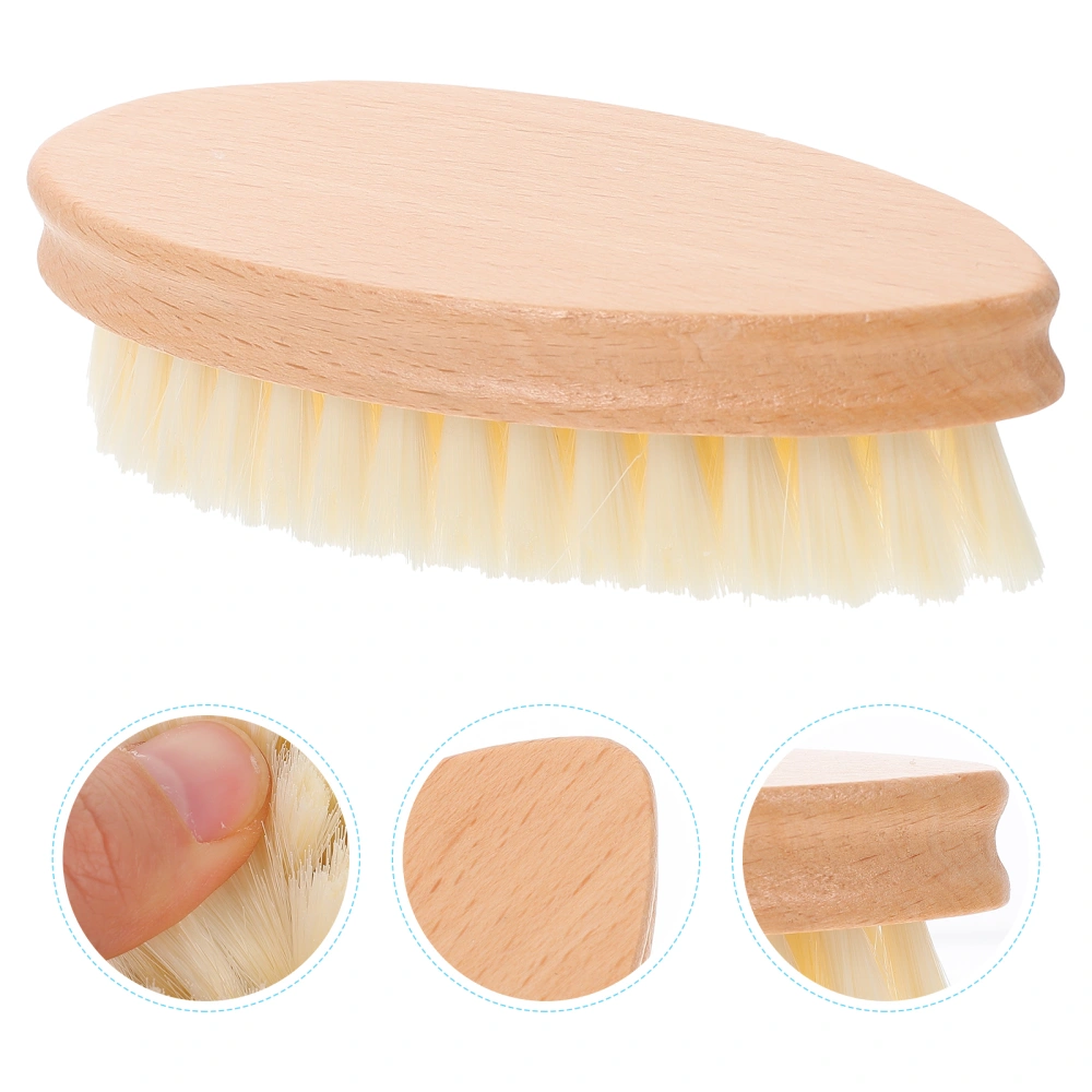 1Pc Professional Washing Brush Multipurpose Cleaning Brush for Home Use (Light Yellow)