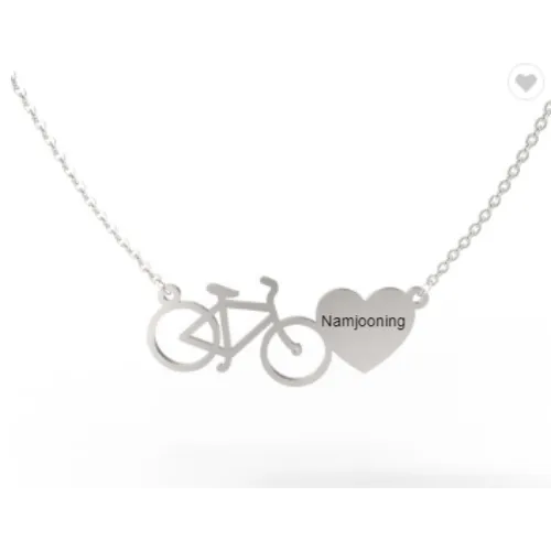 Namjoon bike necklace2