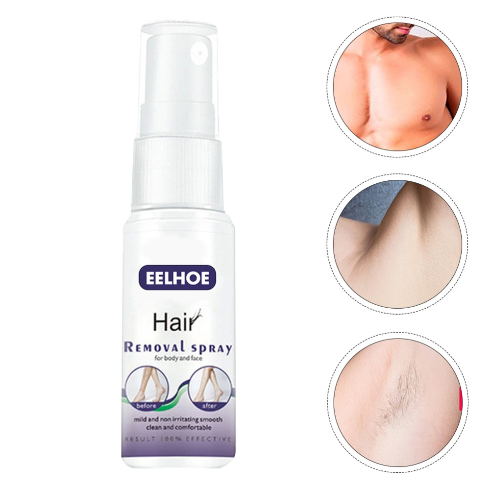 2 Bottles Hair Remover Sprays Hair Growth Inhibitors Armpit Hair Remover