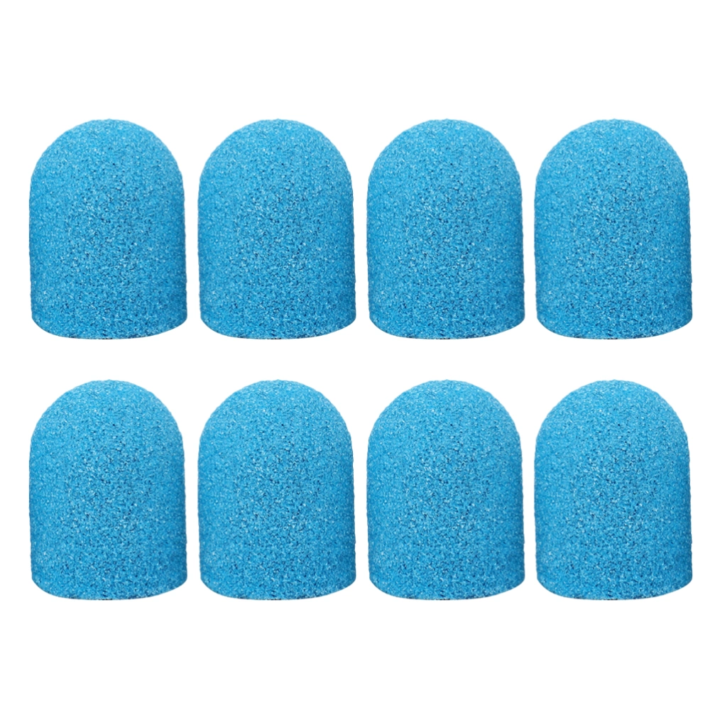 10pcs Manicure Polisher Cover Colorful Useful Nail Care Tools Polisher Covers for Store (10x15 Random Color)