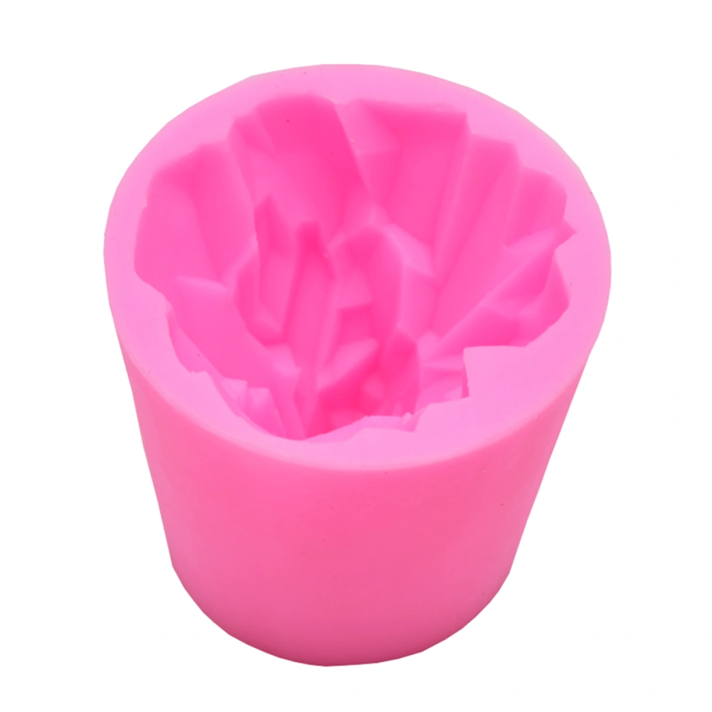 Iceberg Silicone Molds Cake Decorating Tools Bakeware Cupcake Dessert Chocolate Fondant Mold (Pink)