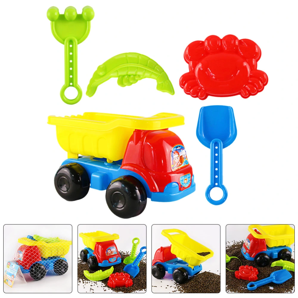 1Set Beach Sand Playing Toys Children Seaside Toys Sand-Excavating Tools