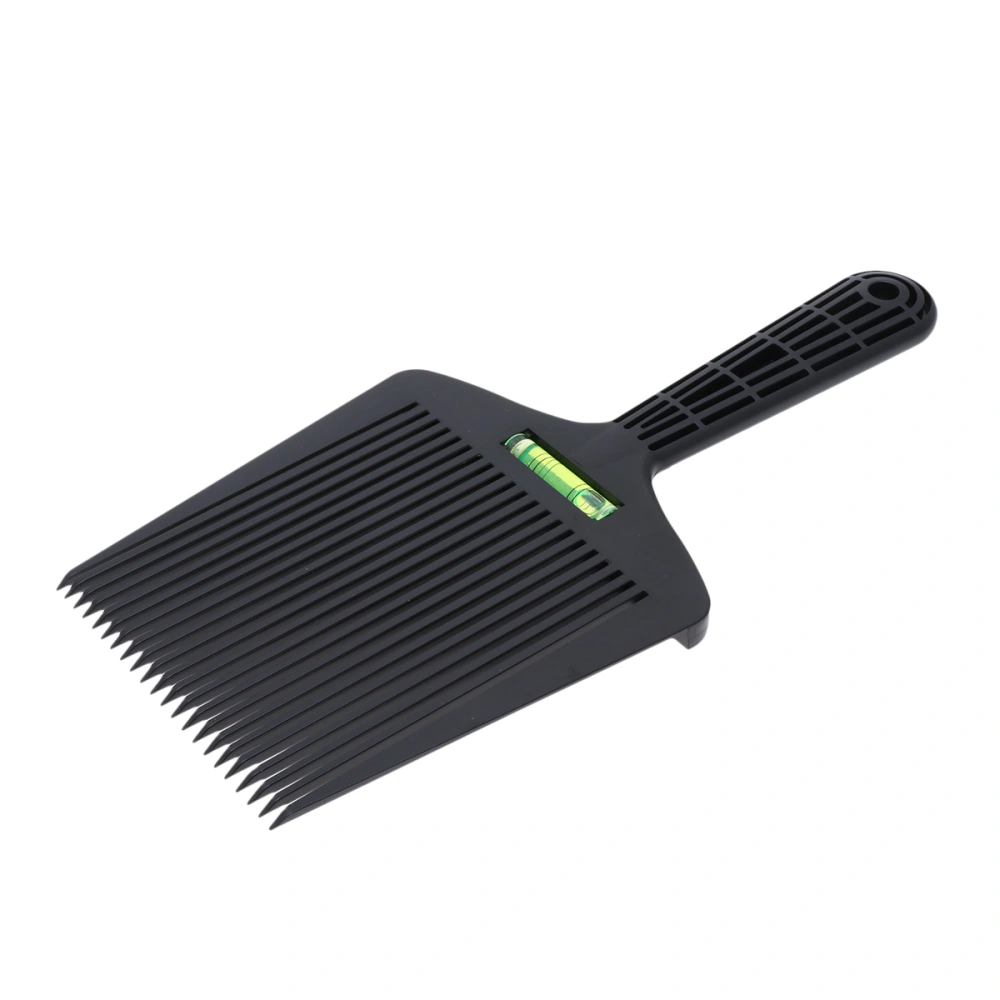 Hair Comb Professional Level Hairdressing with Push-shear Comb for Baber Shop Salon (Black)