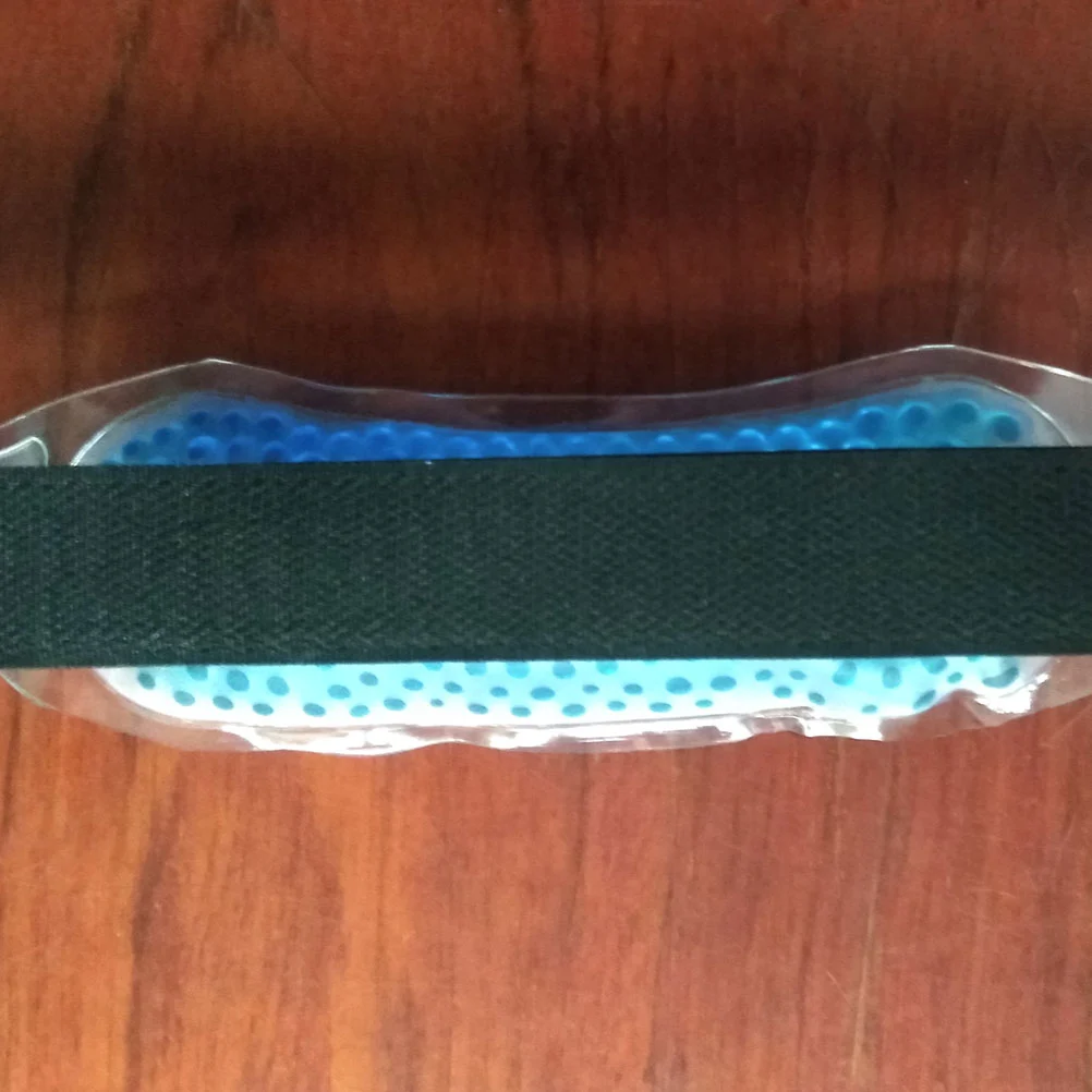 Cooling Gel Forehead Strips Fever Cooling Headband Hot Cold Ice Pack For Kids And Adults (Blue)