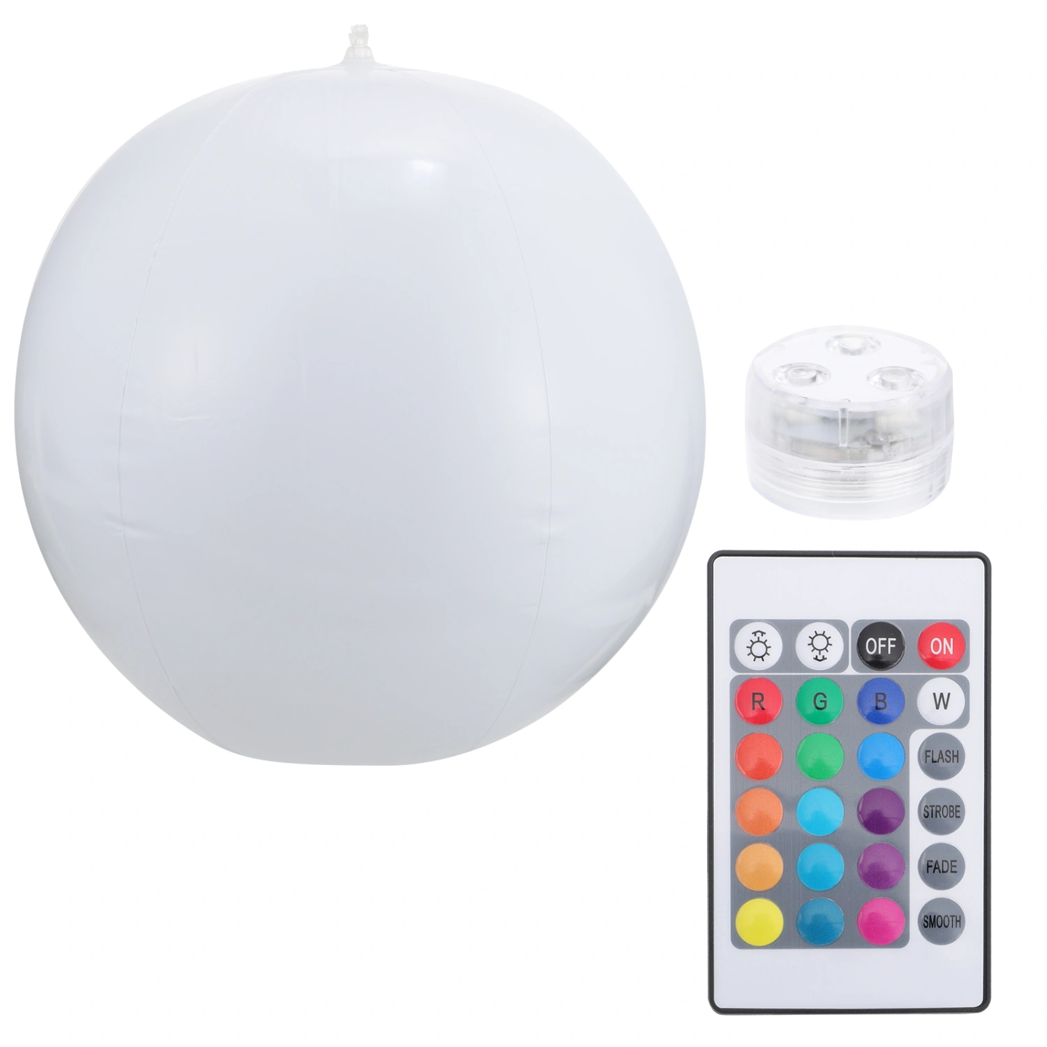 1 Set of LED Ball Light Swimming Pool Decorative Inflatable Ball Courtyard Decor