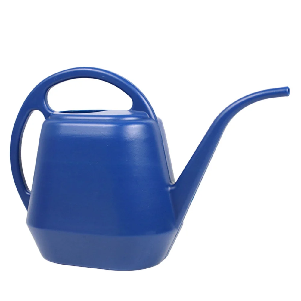 1Pc Large Capacity Watering Can Gardening Plants Watering Bottle Dark Blue