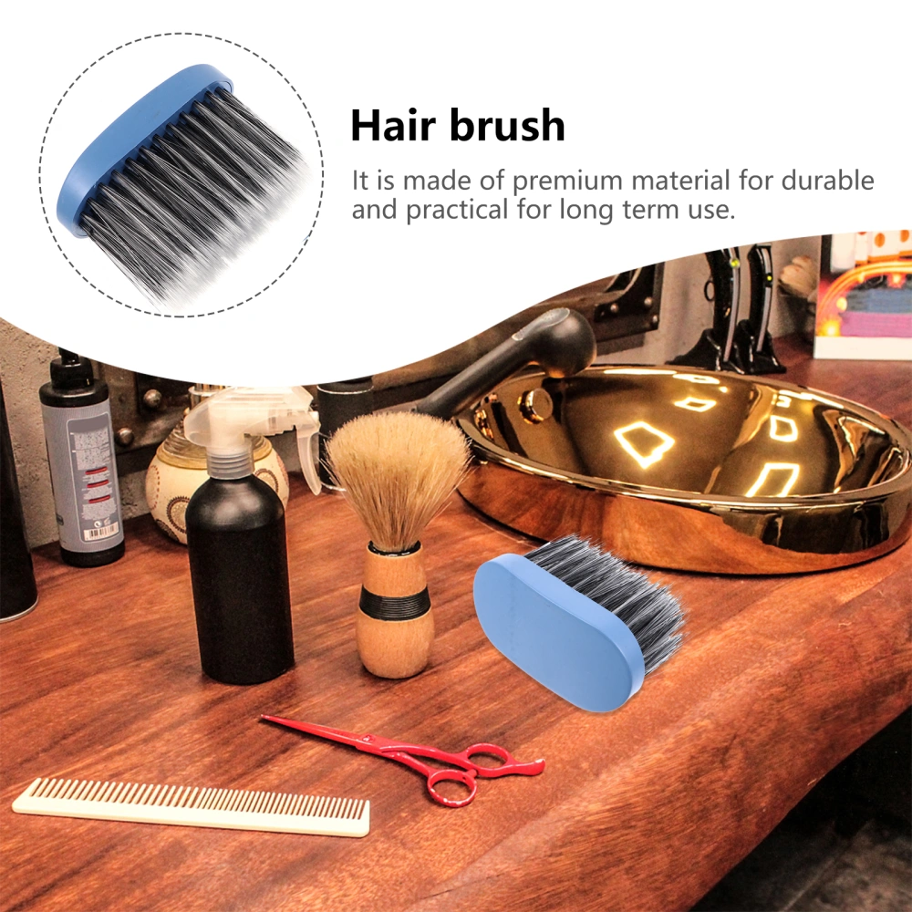 2Pcs Barber Brushes Hair Cutting Neck Duster Brush Hairdressing Brushes