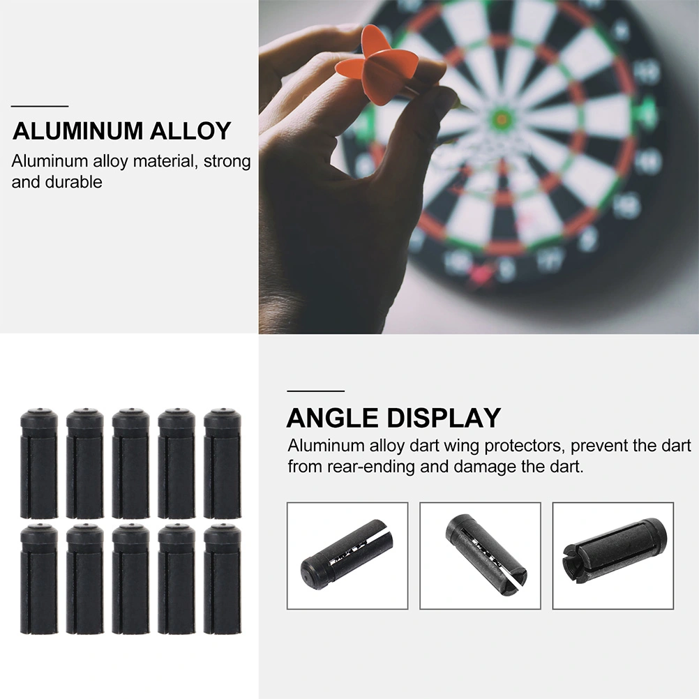 10Pcs Professional Dart Wing Corrector Wear-resistant Dart Flight Fixator Convenient Dart Wing Fixator