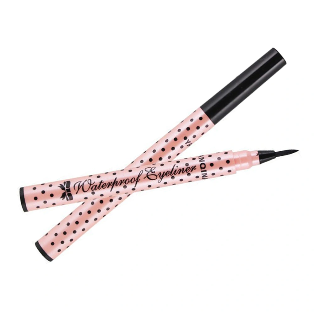 1pc Black Liquid Eyeliner Waterproof Long Lasting Fast Dry Eye Liner Pencil for Lady