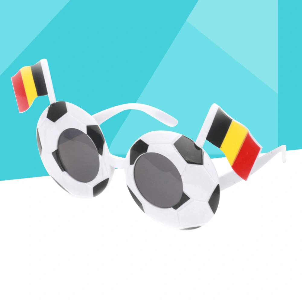 Soccer Sunglasses Party Favors Supplies Costume Sports Fan Fancy Dress Eye Glasses for The (Belgium)