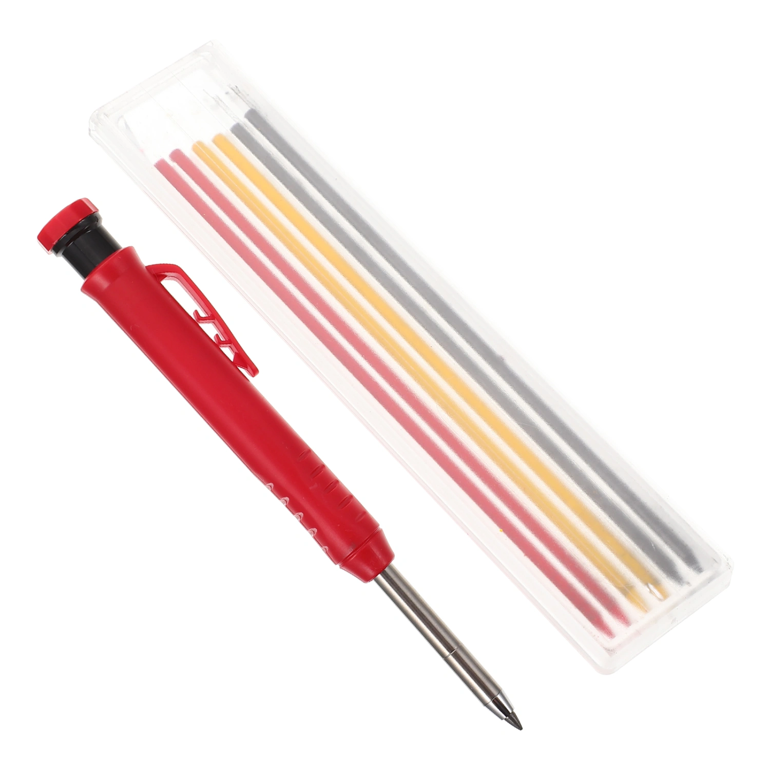 1 Set of Carpenter Pencils with Refill Mechanical Pencil Markers Adjustable Marker Pencils