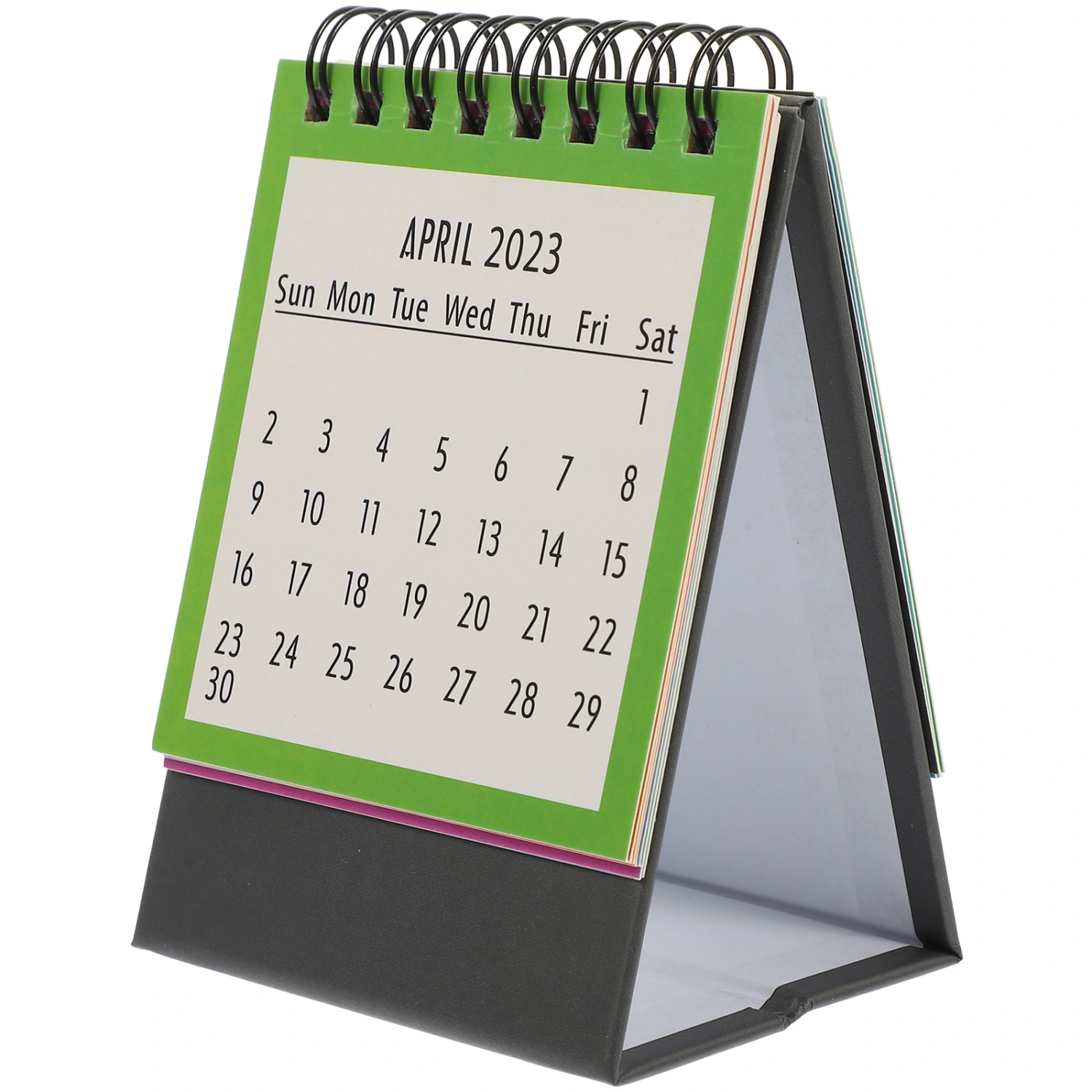 Small Desk Calendar English Printing Table Calendar 2023 Desk Calendar Decorative Mini Calendar