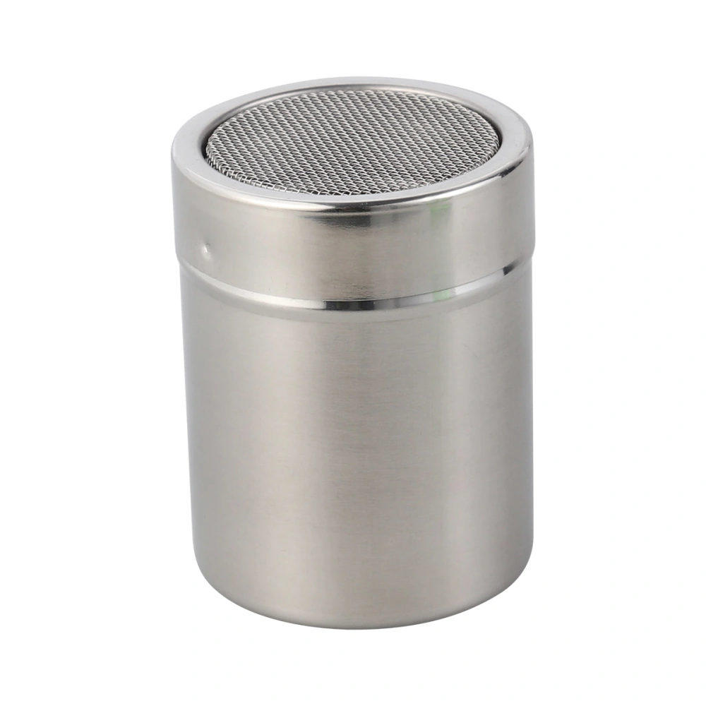 304 Stainless Steel Mesh Spice Jar Seasoning Bottle Kitchen and Outdoor Camping Condiment Containers with Cover Lid (6X7.5CM)