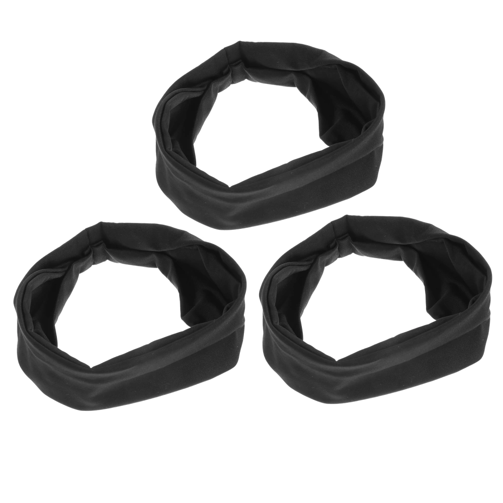 3pcs Sweat Headbands Sports Head Sweatbands for Athletic Men and Women