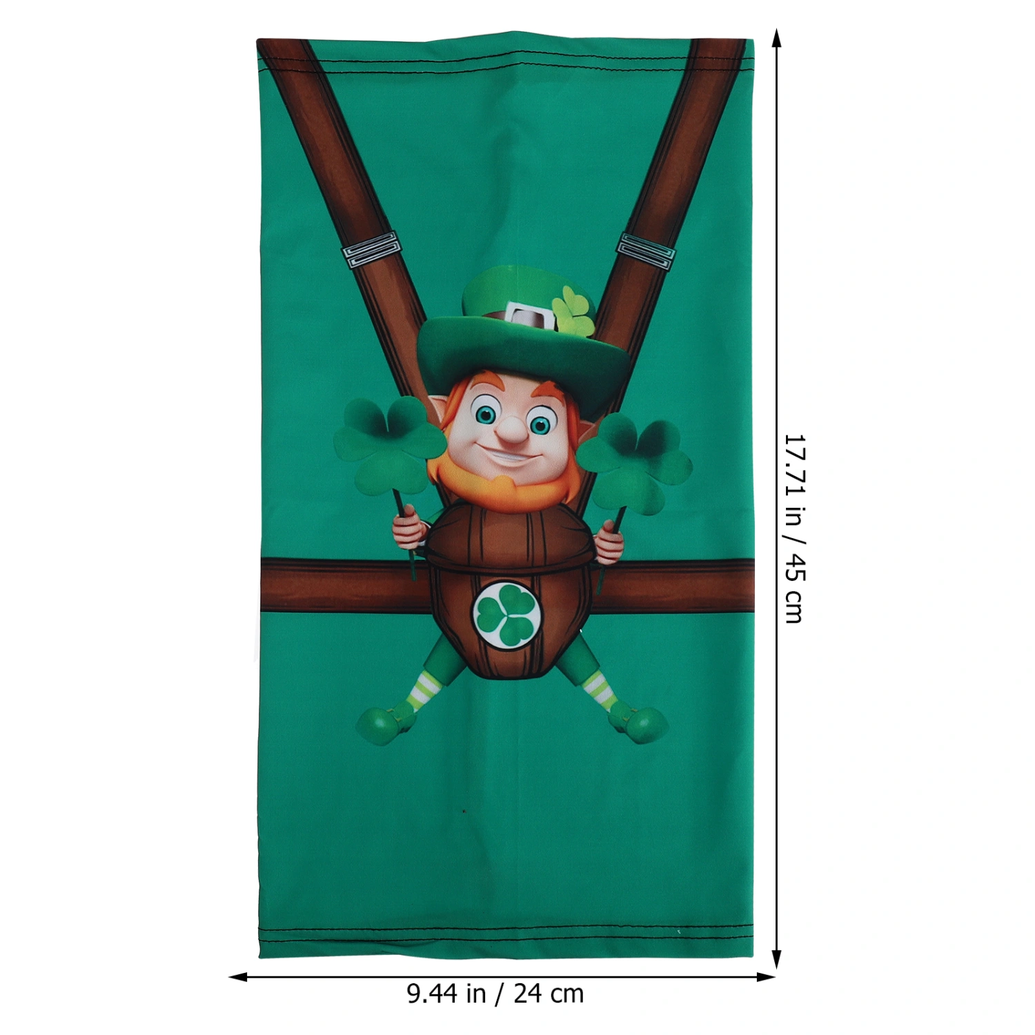 1pc Saint Patrick's Day Themed Outdoor Cycling Sunscreen Ice Silk Mask