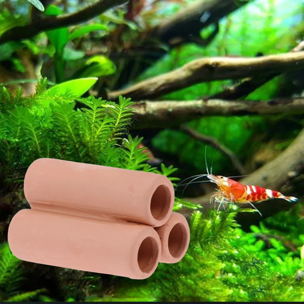 Aquatic Plants Pot Moss Tube Mineral Tube Cultivating Container for Aquarium Fish Tank