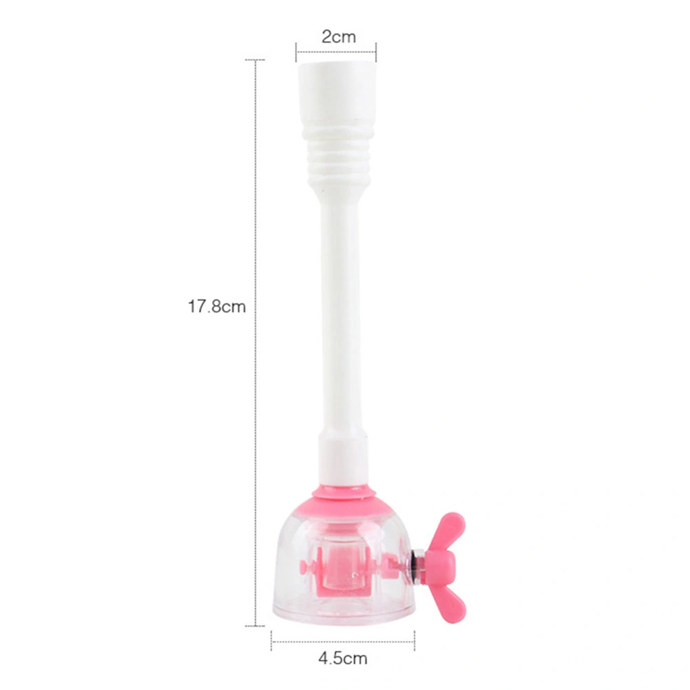 Faucet Shower Water-saving Filter Adjustable Splash-proof Water Rotary Water-saving Valve(Random Color)