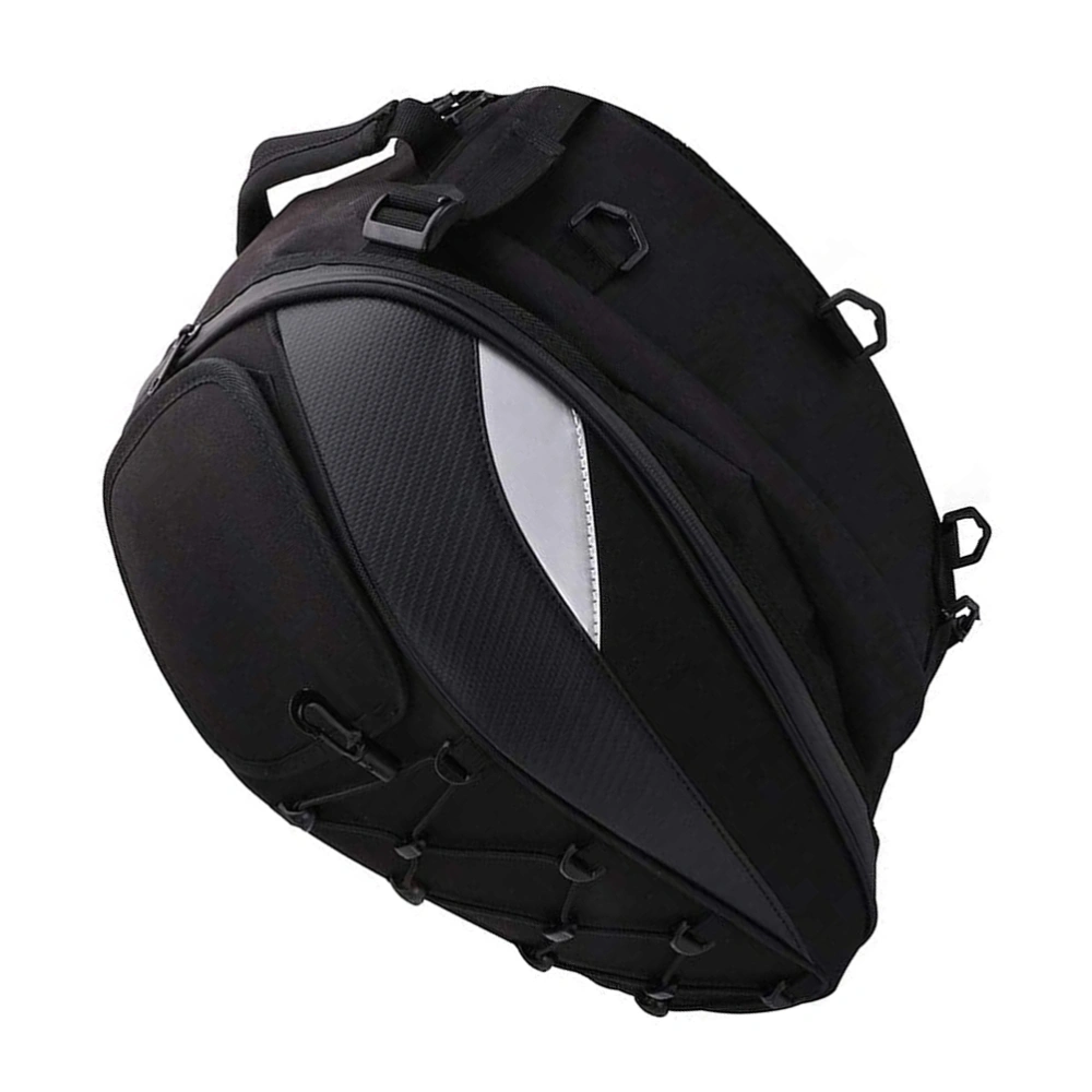 1PC Motorcycle Racing Bag Helmet Backpack Moto Backseat Pack Rear Seat Bag Outdoor Cycling Bag for Men Women