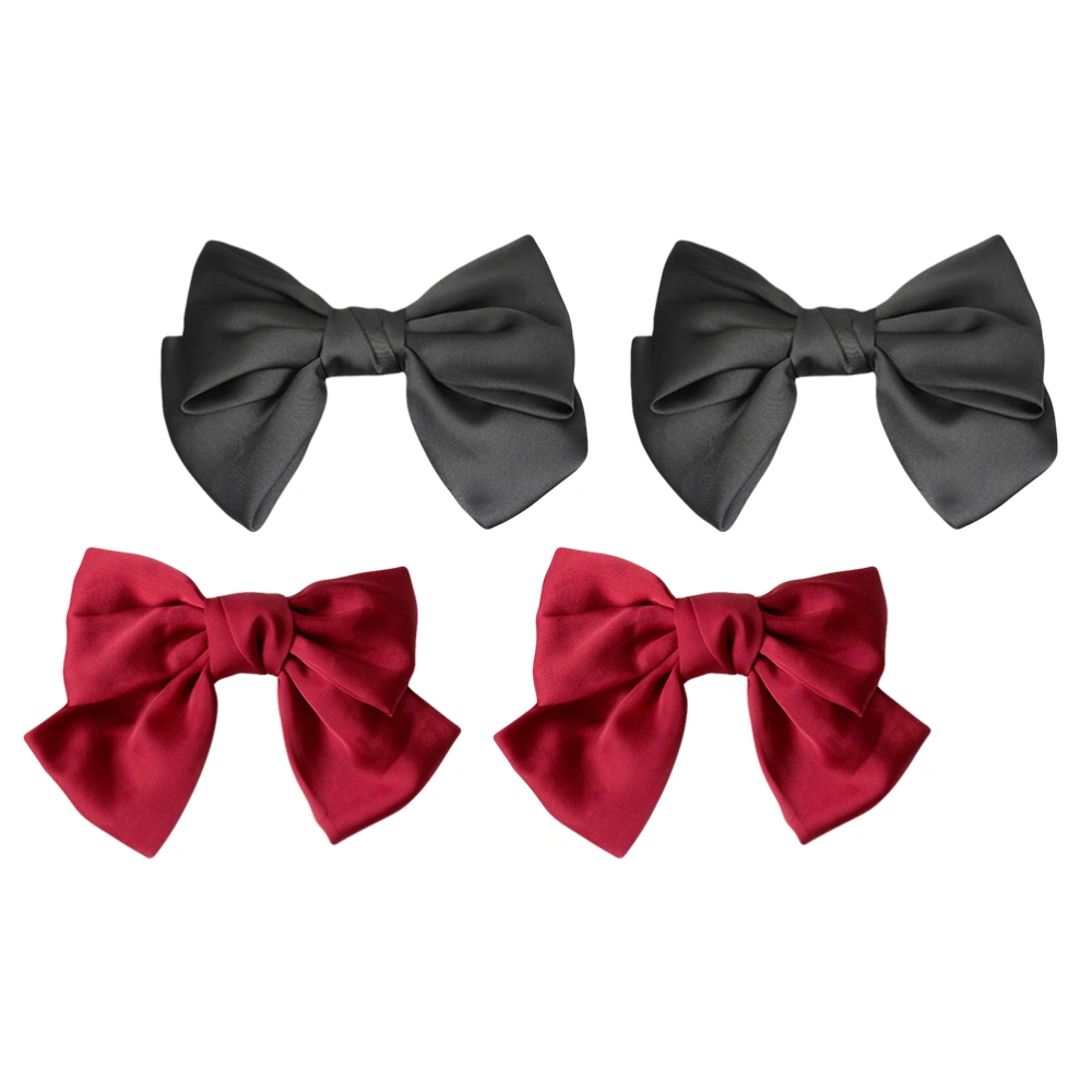 4pcs Bow-Knot Hair Barrette Fashionable Women Hair Barrette Bow-Knot Hair Clip