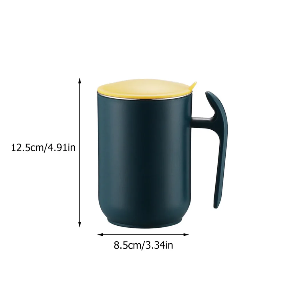 1pc Stainless Steel Cup Drinking Cup Mug Cup Sturdy Dual-layer Coffee Cup