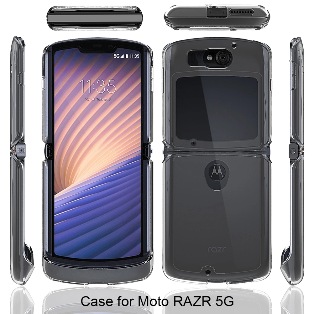 Hard Phone Cover Absorbing Phone Case Compatible for Moto Razr 5G