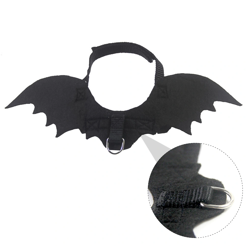 1PC Halloween Pet Clothing Bat Wings Shaped Costumes Decors for Cat Dog