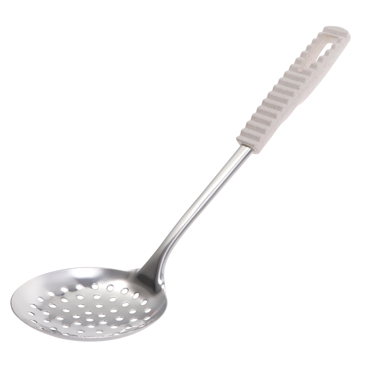 Stainless Steel Kitchen Utensils with Vacuum Ergonomic Handle for Home Kitchen - Skimmer