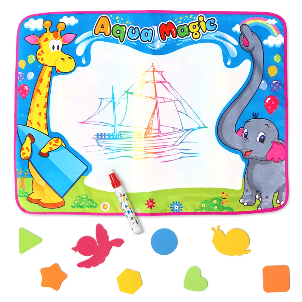 1PC Drawing Doodle Water Mat for Kids Colorful Children Drawing Mat Board for Kids Toddler Educational Toy Gift