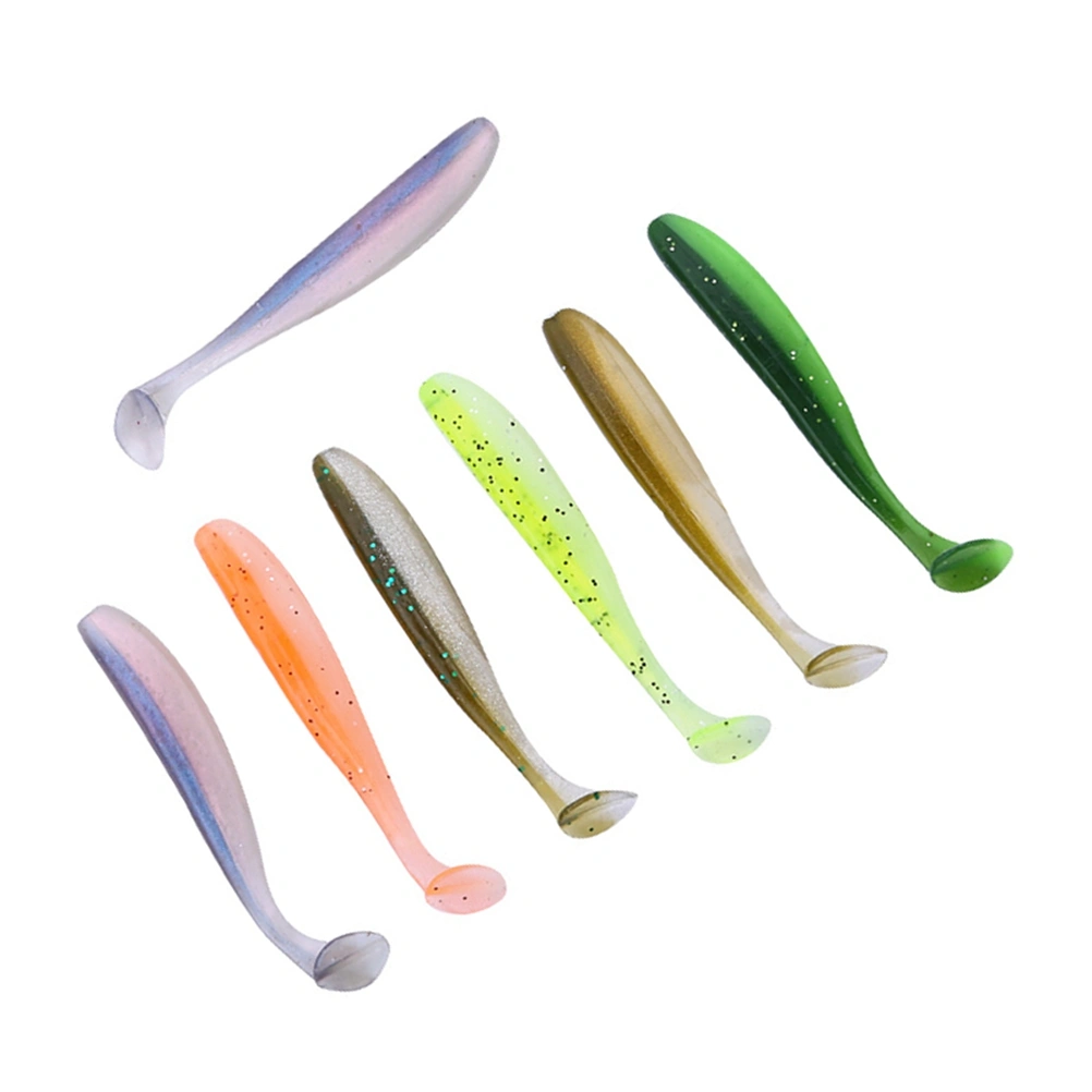 12 Pcs Fishing Lure Bait Artificial Fishing Lure Fishing Tackle Bionic Luminous Fishing Bait for Saltwater Freshwater Fishing(Random Color)