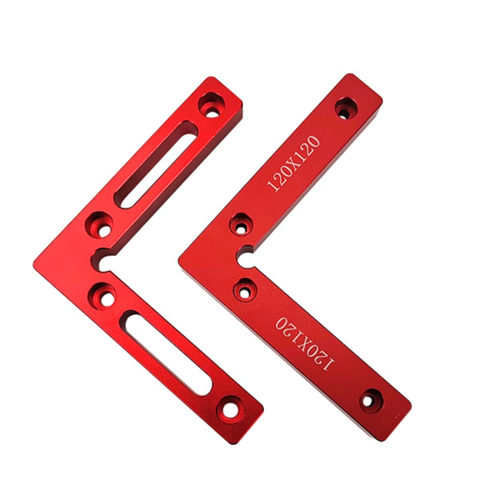 120x120mm 90 Degree Aluminium Alloy Positioning Squares Right Angle Clamps for Woodworking