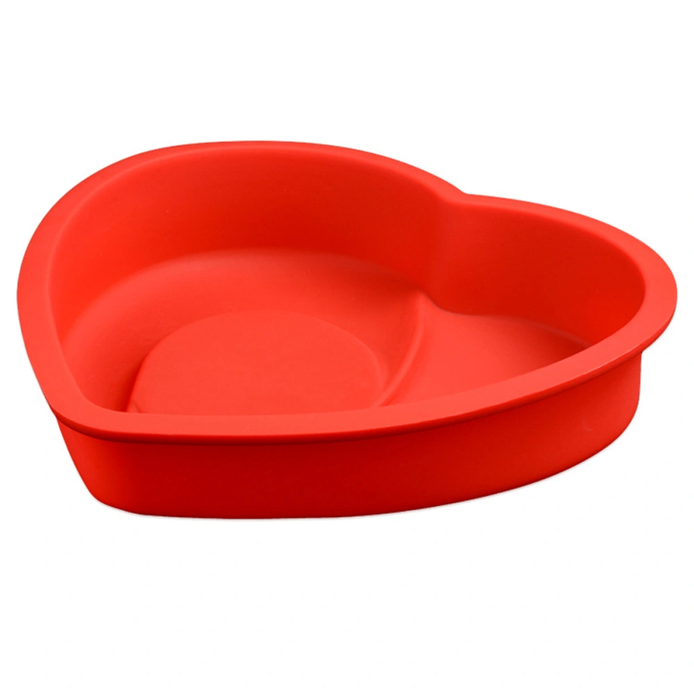 Nonstick Silicone Bakeware Round Cake Mold Pan Baking Sheet for Mousse Cake Bread (Random Color)