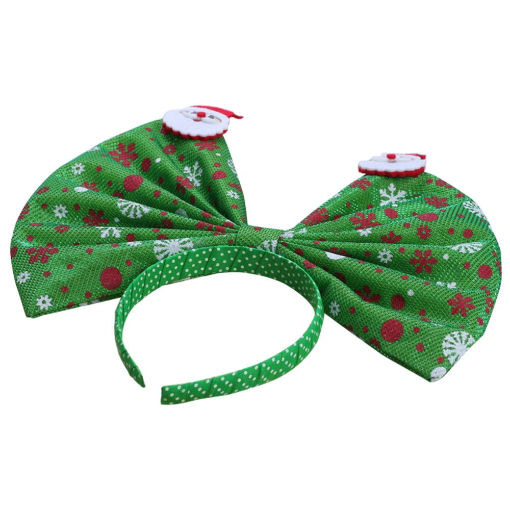 Christmas Headband Bowtie Santa Claus Headwear for Children Kids (Type 3)