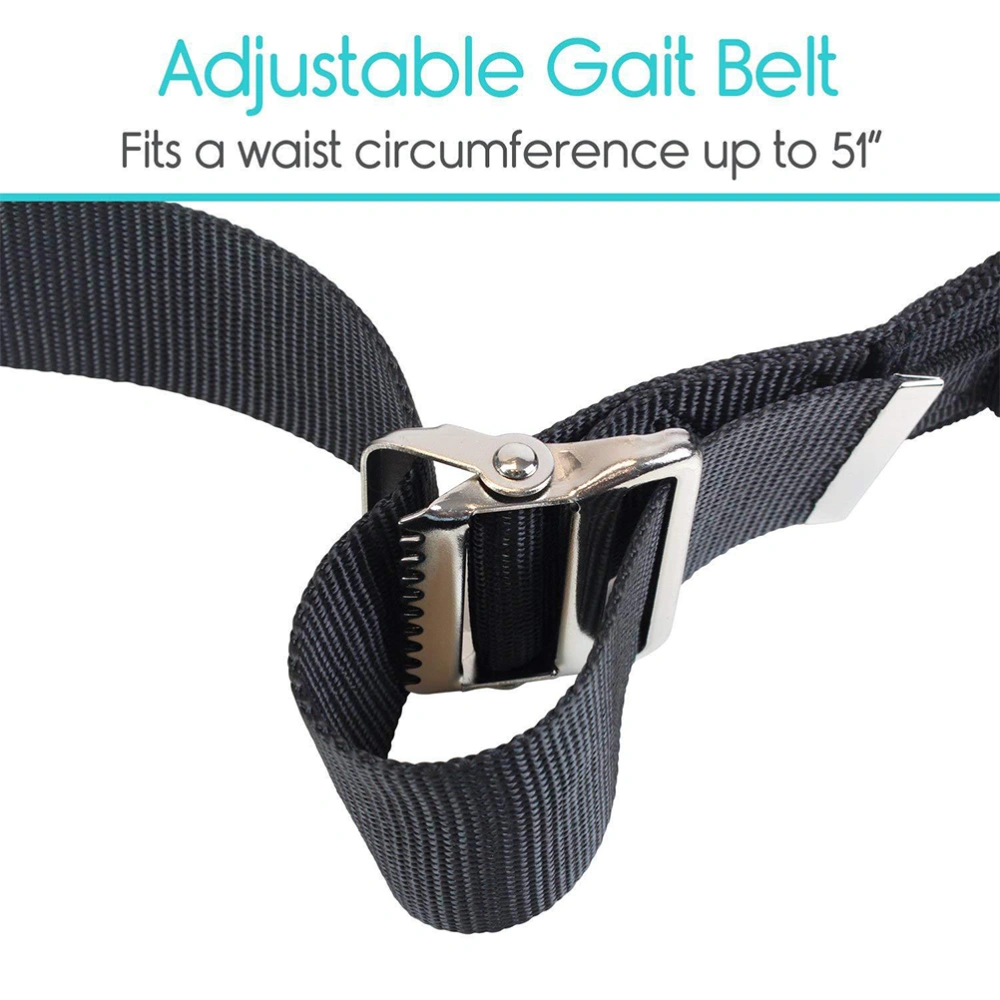 1Pc Auxiliary Belt Adjustable Protection Walking Training Rehabilitation Training Belt for Elders